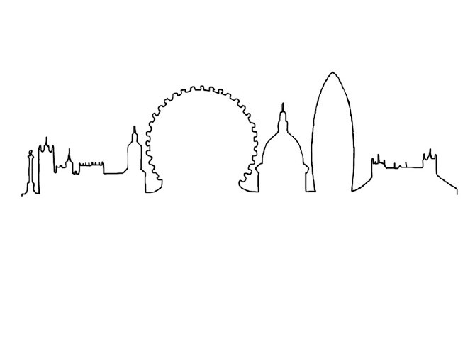 Line Drawing Tattoos London : London clay jesstapi